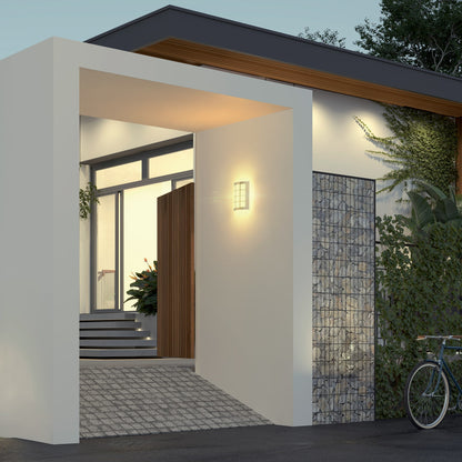 Arbotante decorativo de LED 15 W acero inoxidable luz cálida | ARB-003L | 48011