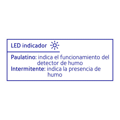 Detector de humo con alarma, Volteck | ALHU-132 | 48023