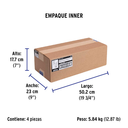 Extensión eléctrica de uso rudo 15 m 2x16 AWG, Volteck | ER-15X16 | 48048