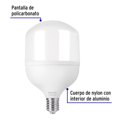 Lámpara LED alta potencia 60 W (equiv. 650 W), luz de día | LED-650 | 48078