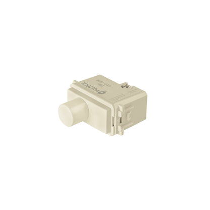 Dimmer giratorio, línea Italiana, marfil, Volteck | DIM-I | 48080