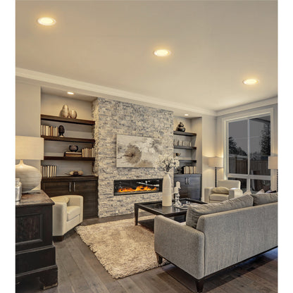 Luminario LED empotrable 6 W 3000 K, redondo, VOLTECK | EMP-101LC | 48095