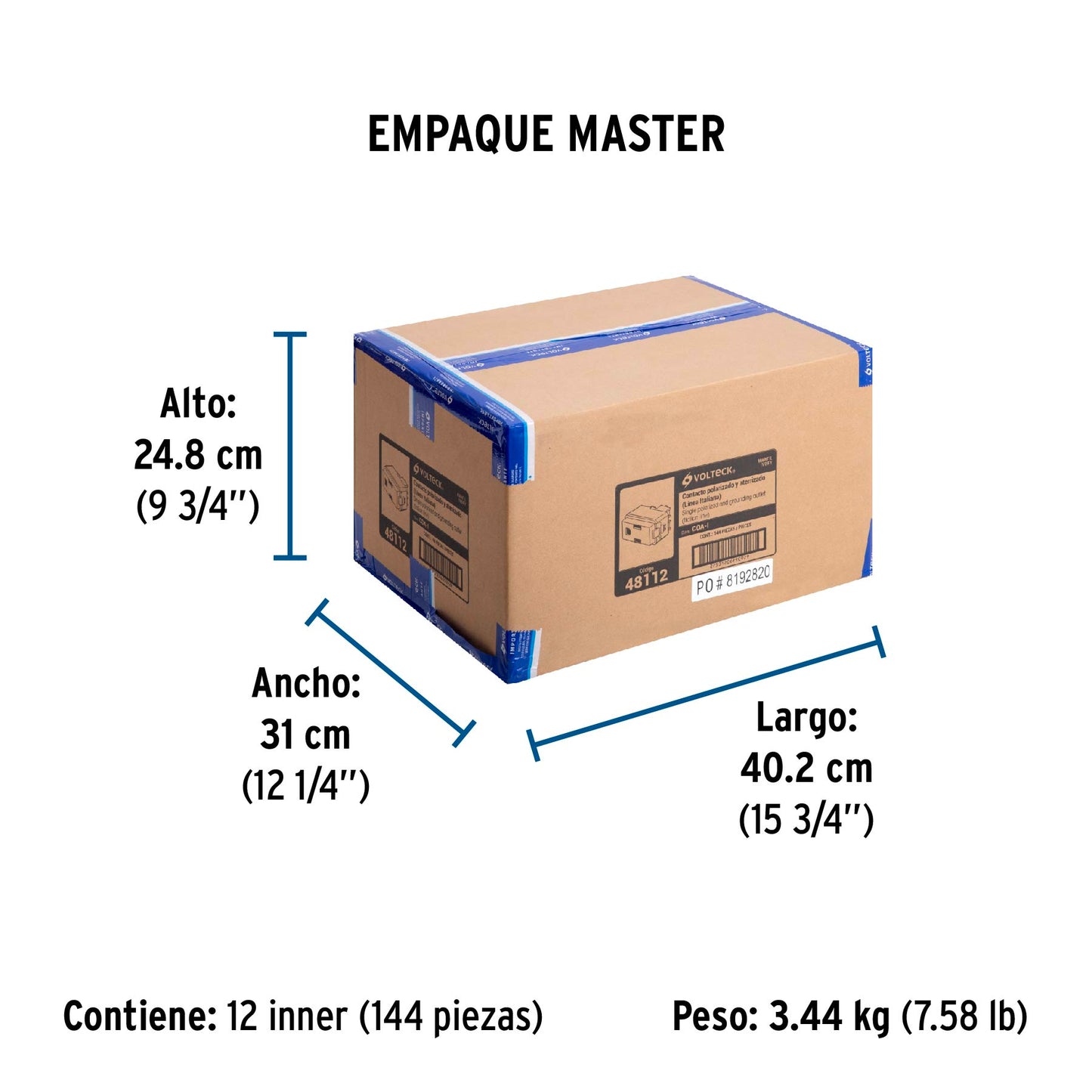 Contacto sencillo, 2 polos + tierra, línea Italiana, marfil | COA-I | 48112