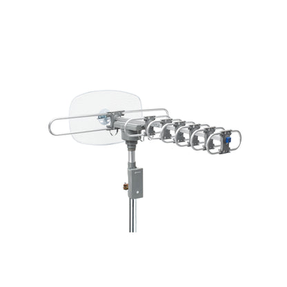 Antena aérea para TV HD, giratoria 360° con control y cable | ANGI-360B | 48114