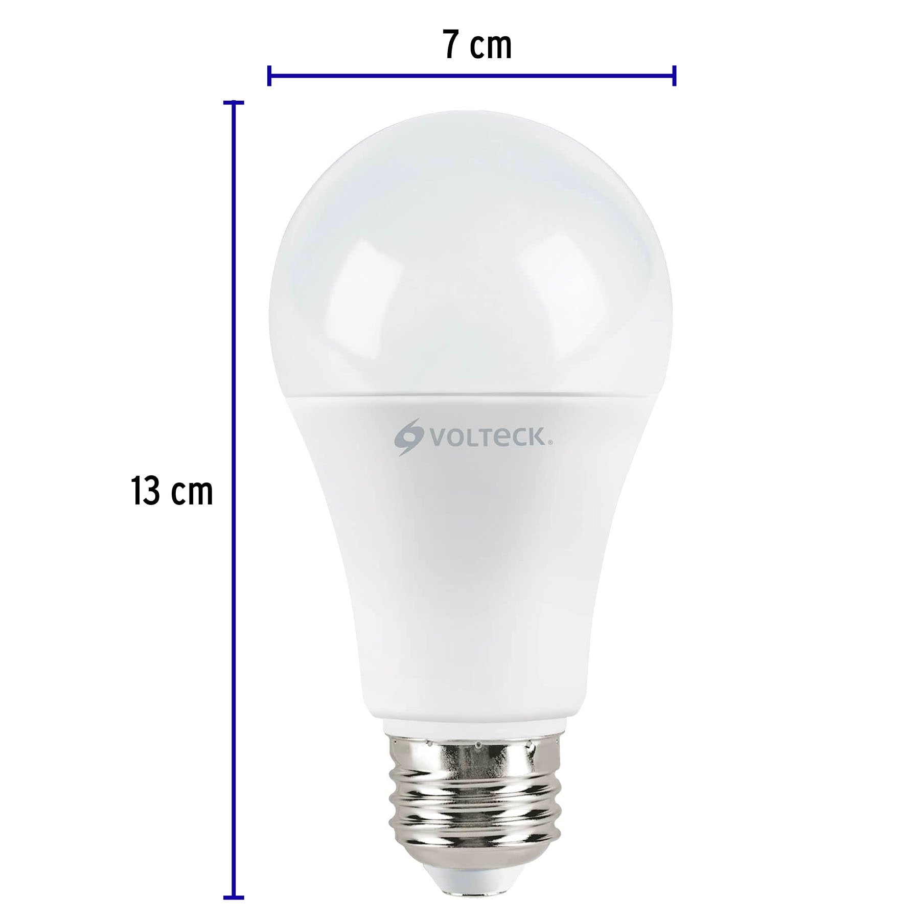 Pack de 4 lámparas LED A19 14 W (equiv. 100 W), luz de día | LED-100FX4 | 48128