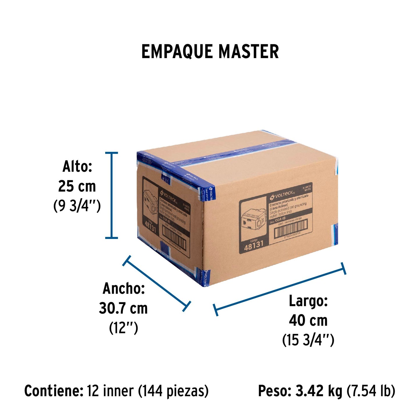 Contacto sencillo, 2 polos + tierra, línea Italiana, blanco | COA-IB | 48131