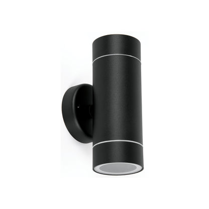 Arbotante de acento 2 spots negro, lámparas no incluidas | ARB-204S | 48144