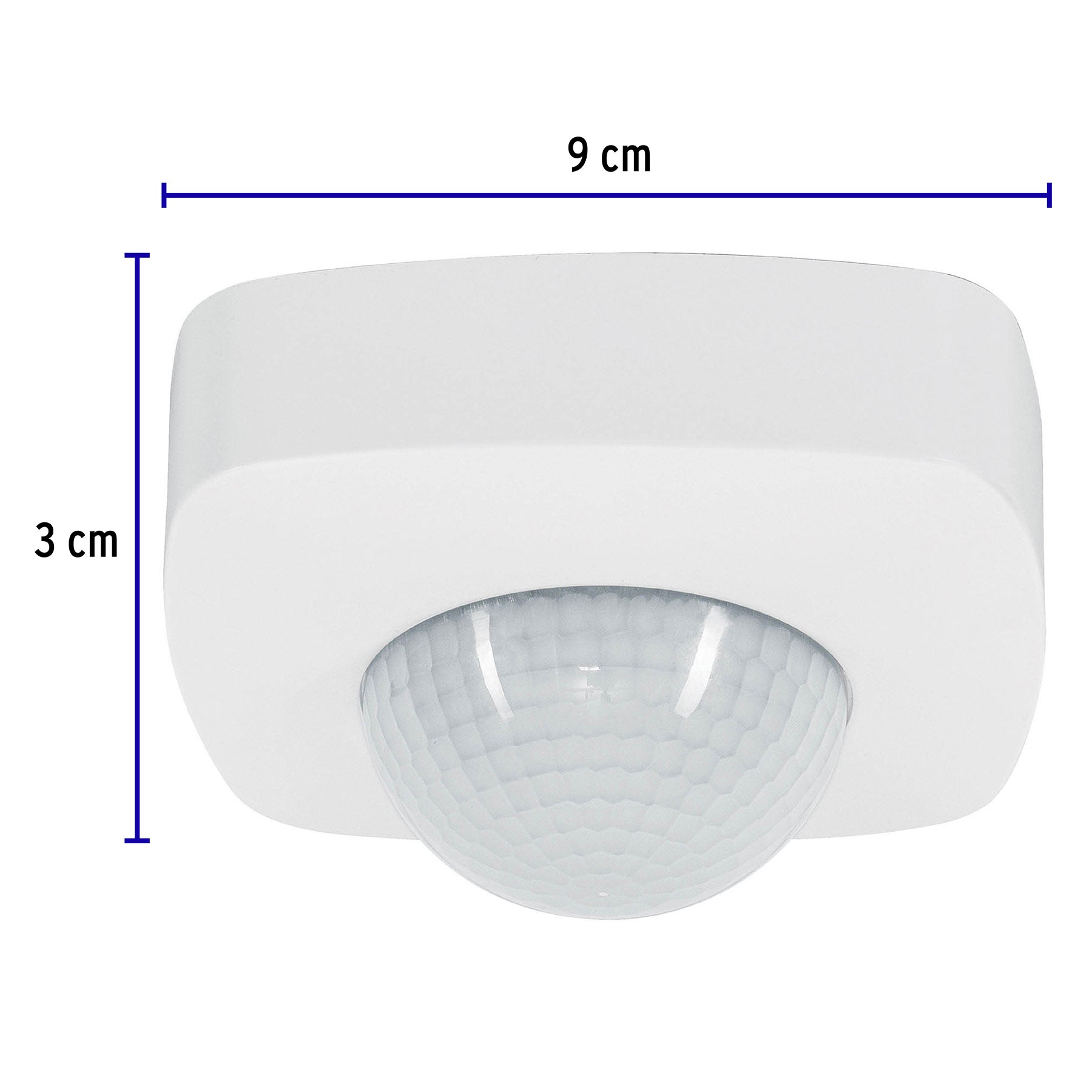 Sensor de movimiento para techo, alcance 20 m, Volteck | SEMO-20 | 48172