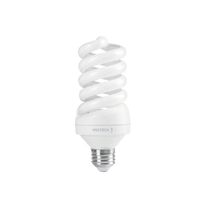 Lámpara espiral T4 24 W luz de día en blíster, Volteck | F-24E | 48215