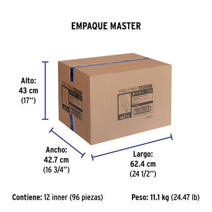 Lámpara espiral T4 24 W luz de día en blíster, Volteck | F-24E | 48215