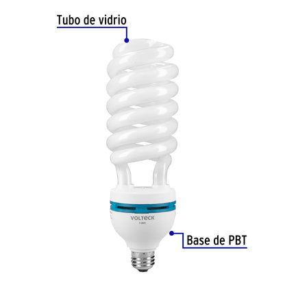 Lámpara espiral T5 55 W alta potencia luz de día, caja | F-55EC | 48216