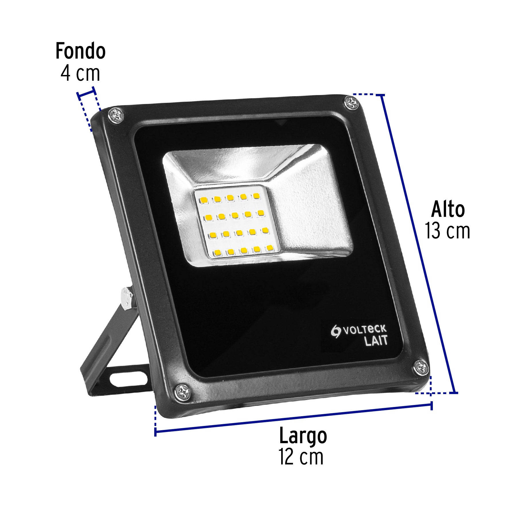 Reflector LED para exteriores 10W 6500K, VOLTECK | REF-300L | 48218