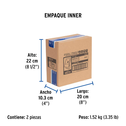 Reflector LED para exteriores 20W 6500K, VOLTECK | REF-301L | 48219