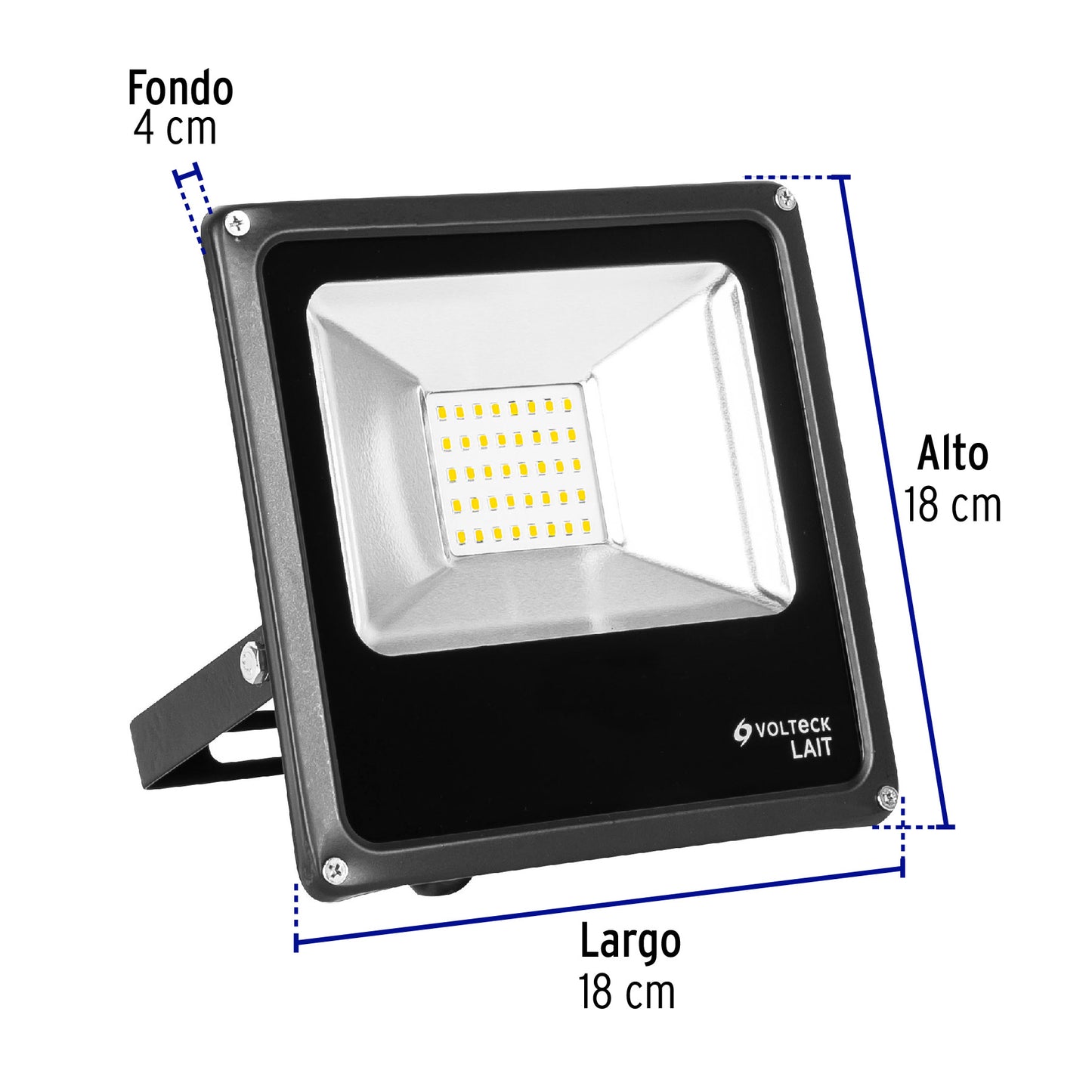 Reflector LED para exteriores 20W 6500K, VOLTECK | REF-301L | 48219