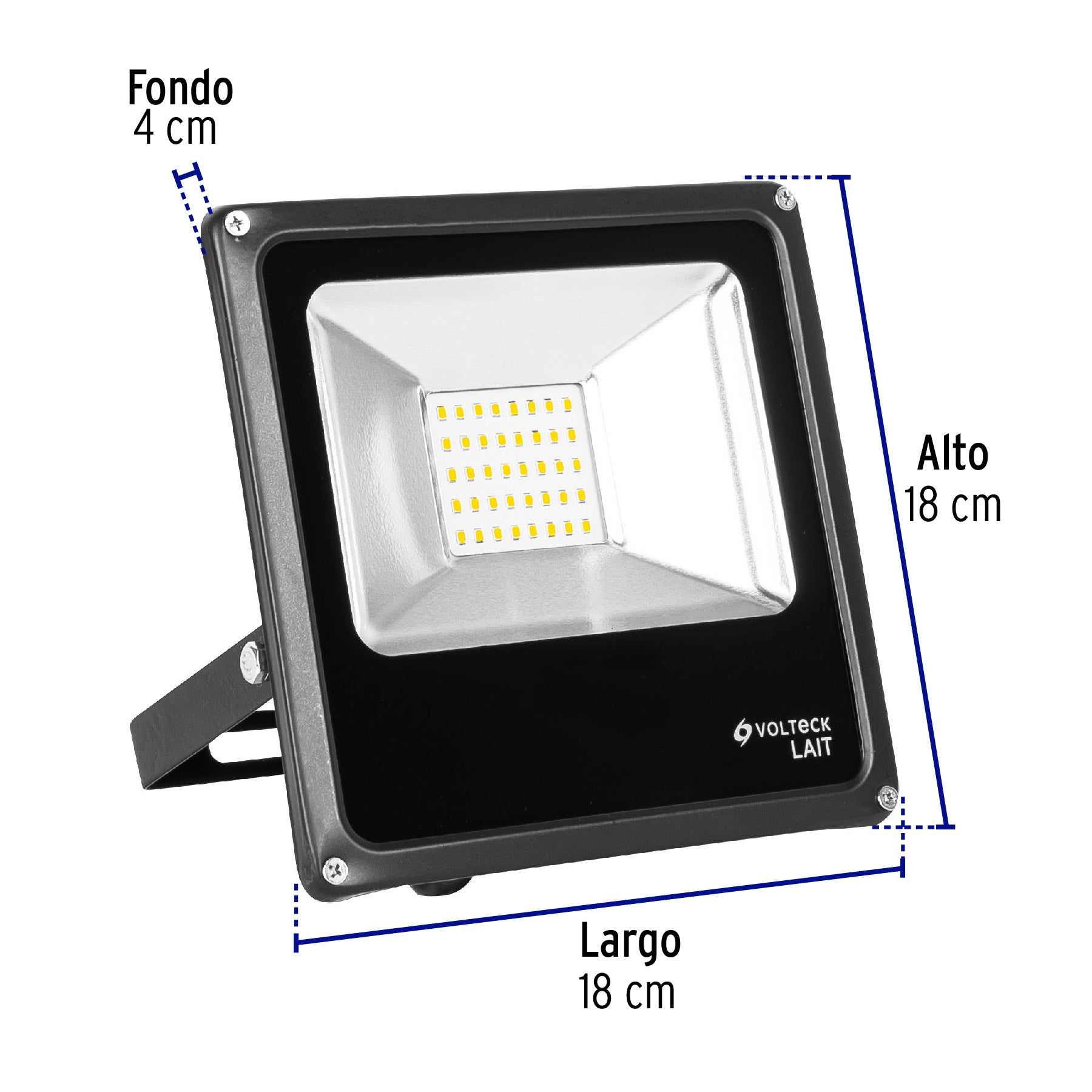 Reflector LED para exteriores 20W 6500K, VOLTECK | REF-301L | 48219