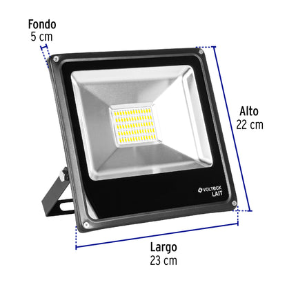 Reflector LED para exteriores 30W 6500K, VOLTECK | REF-302L | 48220