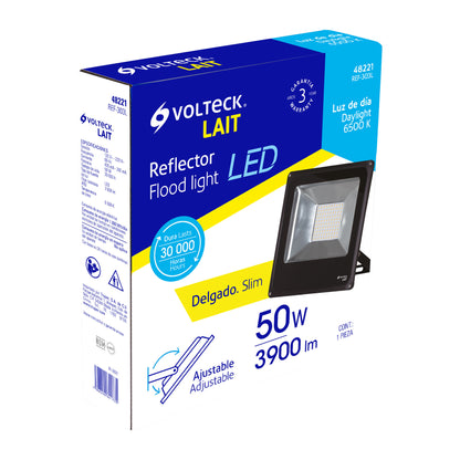 Reflector LED para exteriores 50W 6500K, VOLTECK | REF-303L | 48221