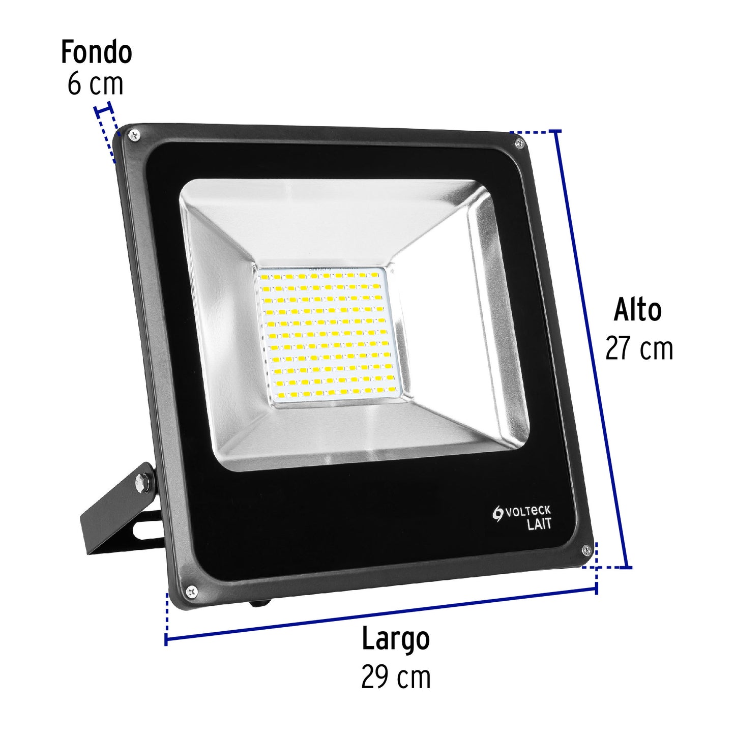 Reflector LED para exteriores 50W 6500K, VOLTECK | REF-303L | 48221