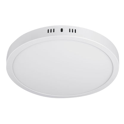 Luminario LED plafón24W 3000K, redondo, blanco, VOLTECK | PLA-209LC | 48259