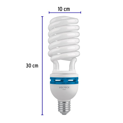 Lámpara espiral 85 W base mogul E39 220 V luz día, caja | F-85EXC | 48260