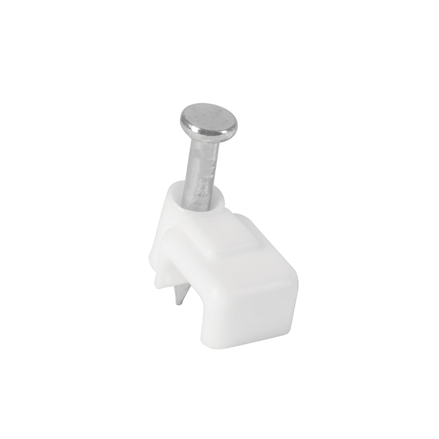 Bolsa con 20 grapas blancas de 3 x 6 mm para cable plano | GPL-5B | 48277