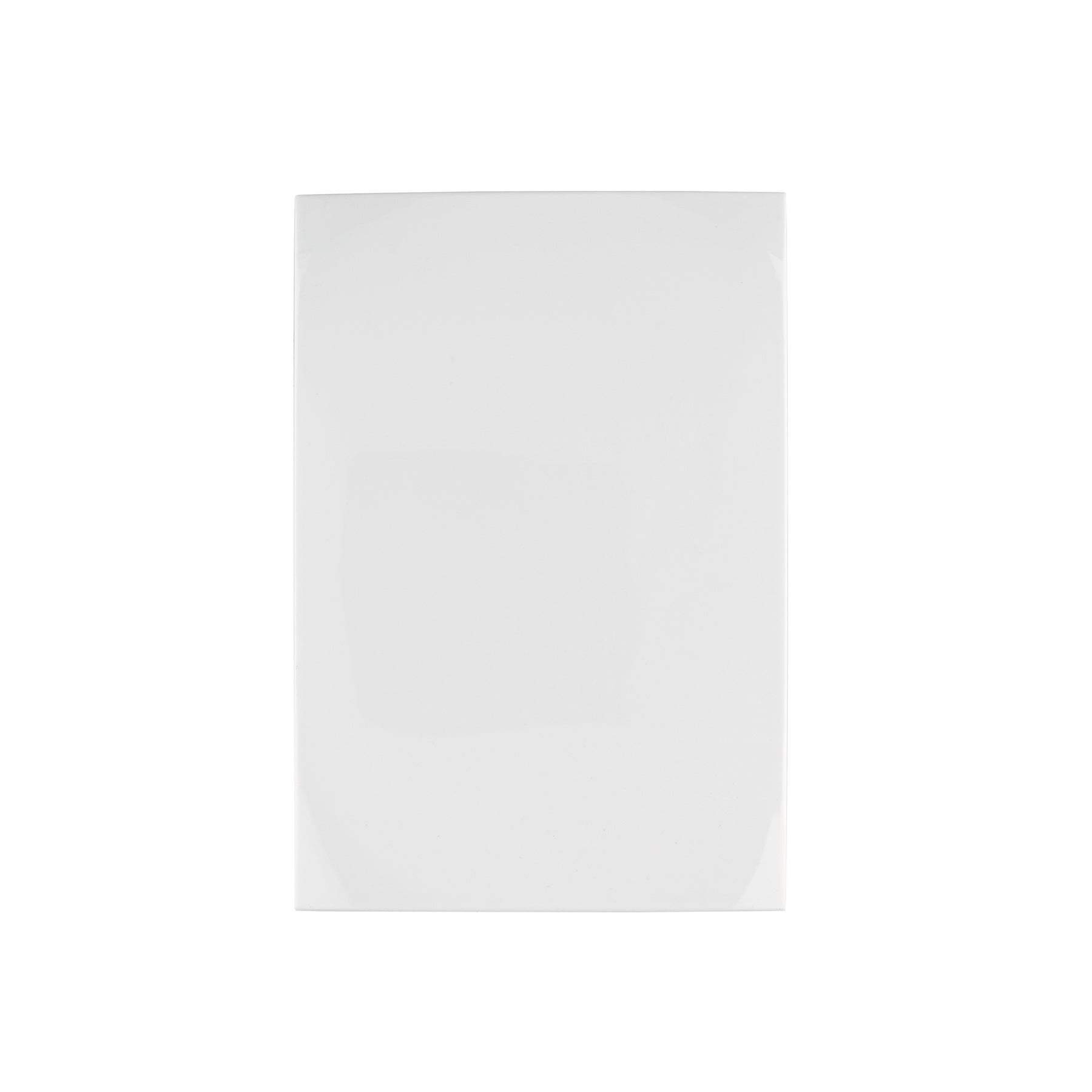 Placa de ABS ciega, línea Oslo, color blanco, Volteck | PPCI-OB | 48306