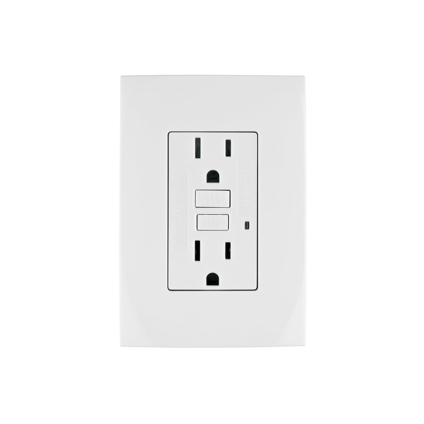 Contacto dúplex falla a tierra GFCI (ICFT), Oslo, Volteck | CODO-GFCIOB | 48310