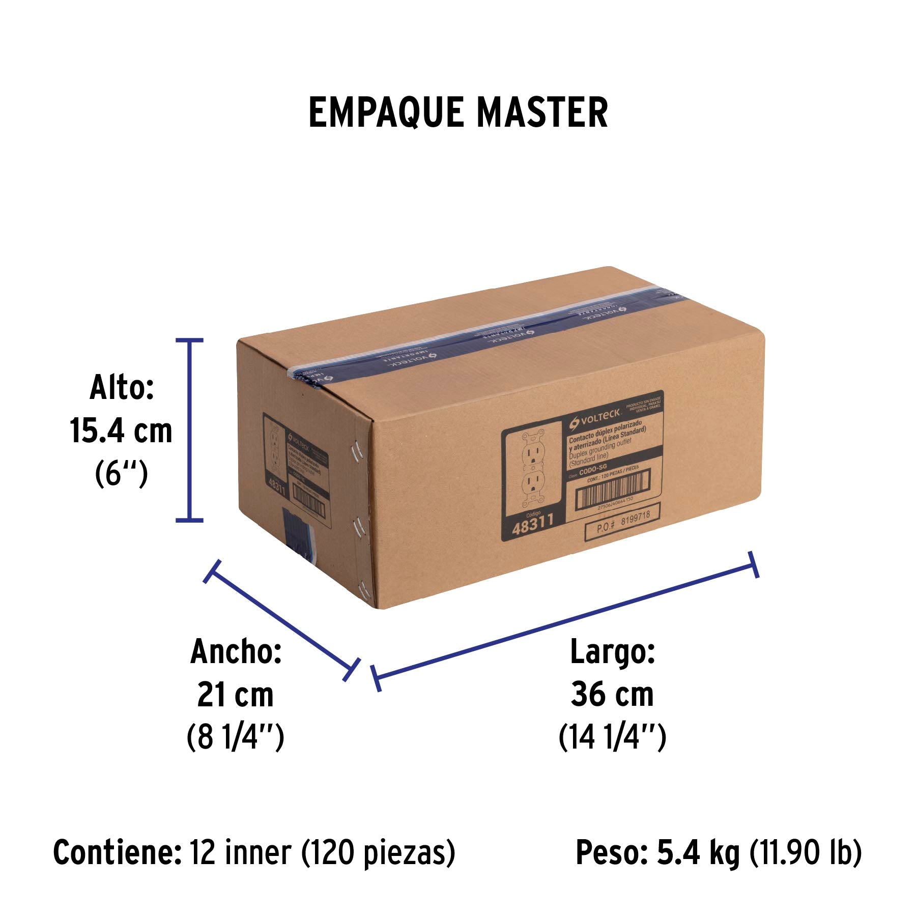 Contacto dúplex, 2 polos 3 hilos, Standard, granel, marfil | CODO-SG | 48311