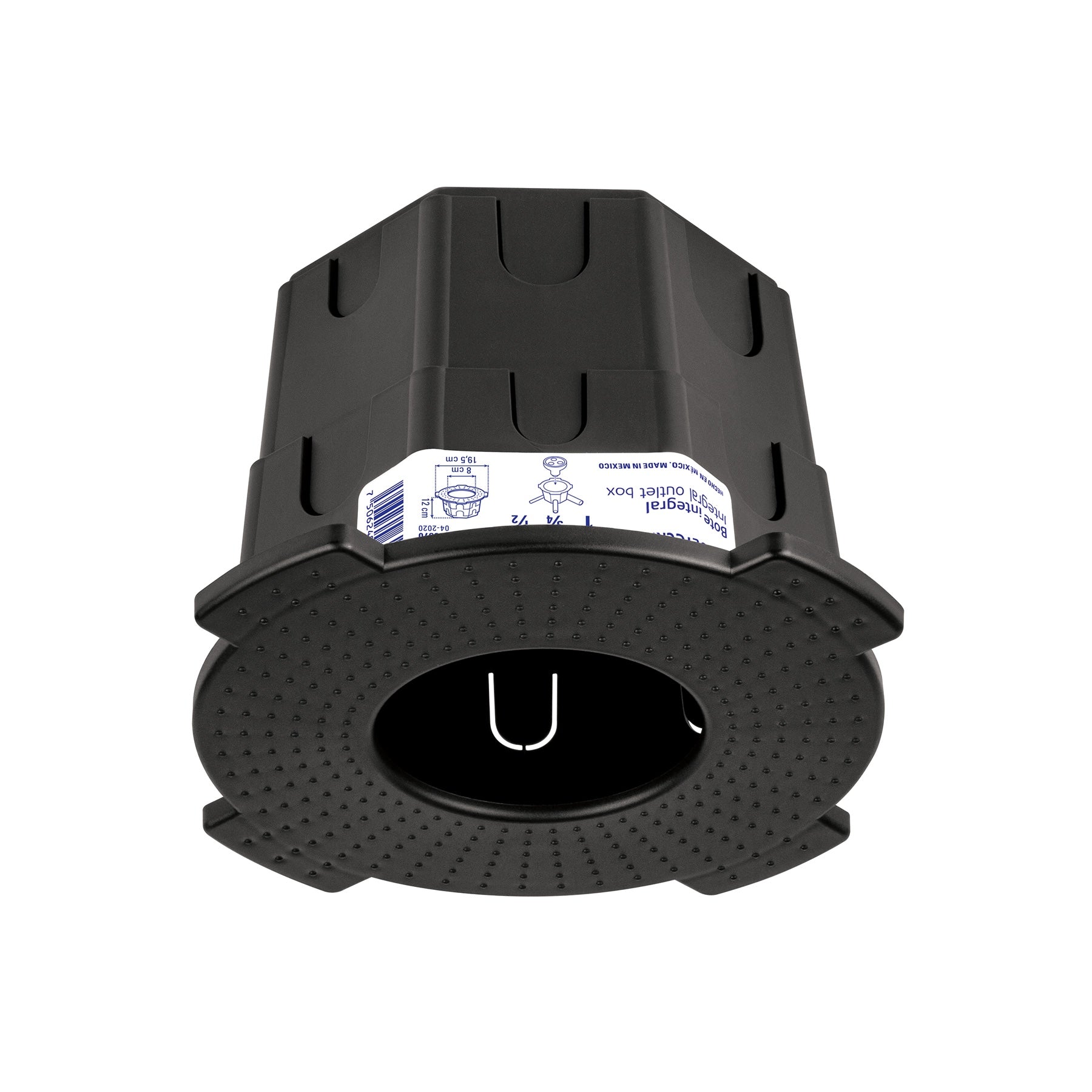 Bote integral de 12 cm, aro interno de 8 cm, Volteck | BOIN-1208 | 48370