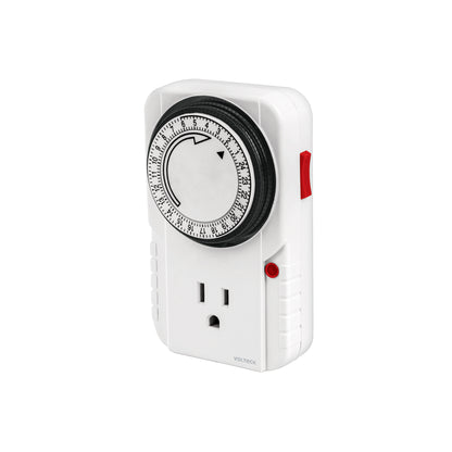 Temporizador analógico, 1 evento, Volteck | TEM-1 | 48385