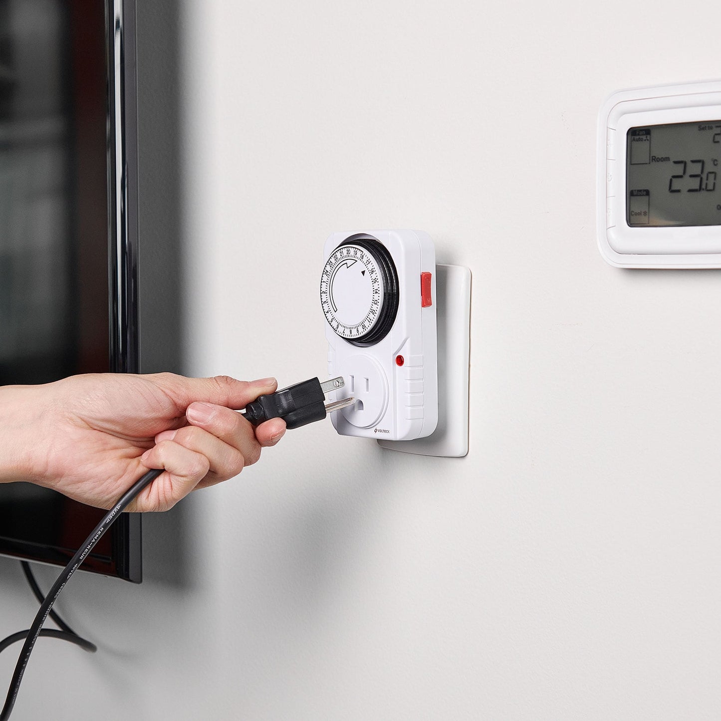 Temporizador analógico, 1 evento, Volteck | TEM-1 | 48385