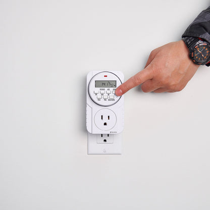 Temporizador digital, 8 eventos, Volteck | TEM-8 | 48386