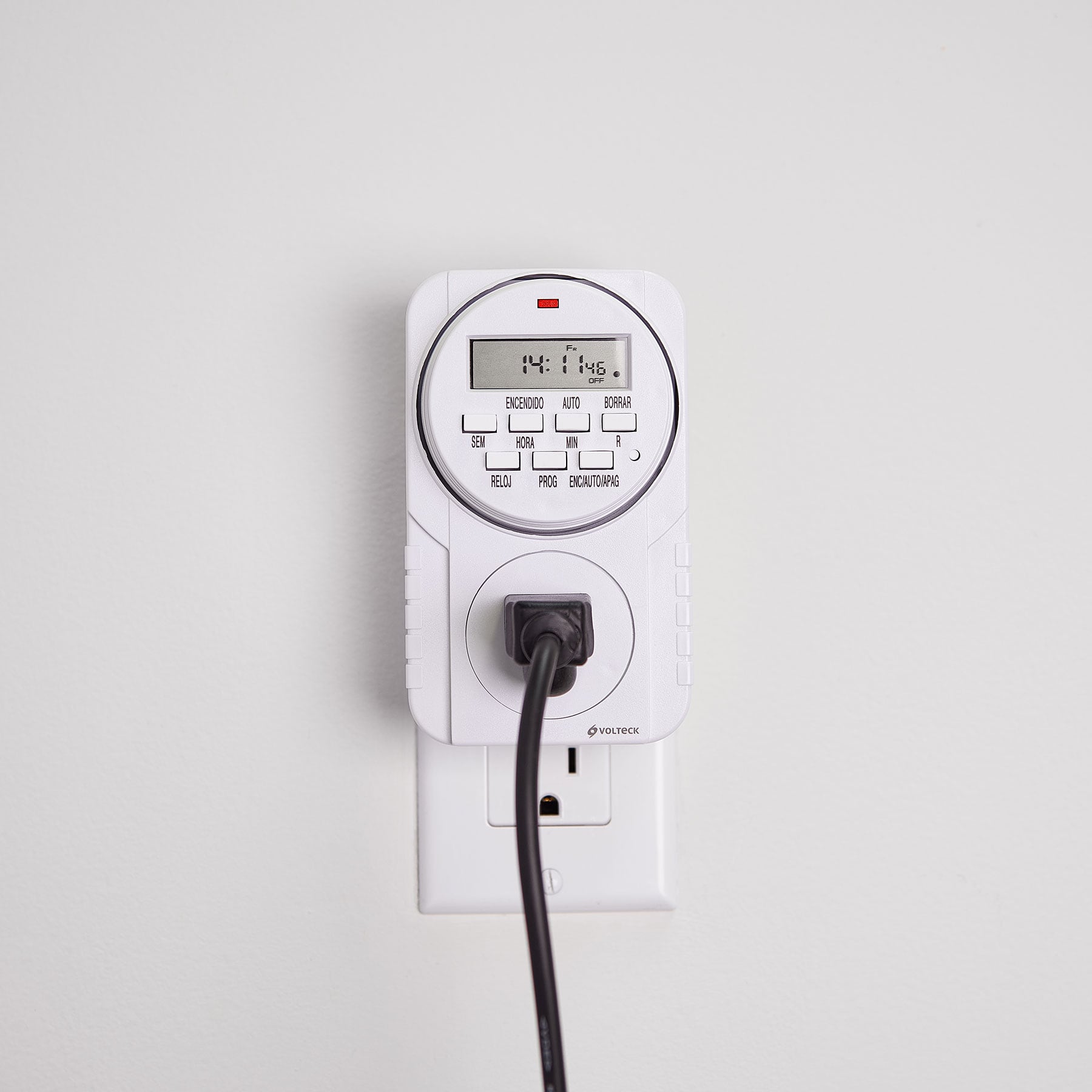 Temporizador digital, 8 eventos, Volteck | TEM-8 | 48386