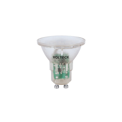 Lámpara trans. de LED 3 W MR16 base GU10 luz cálida, blíster | LED-103TC | 48405
