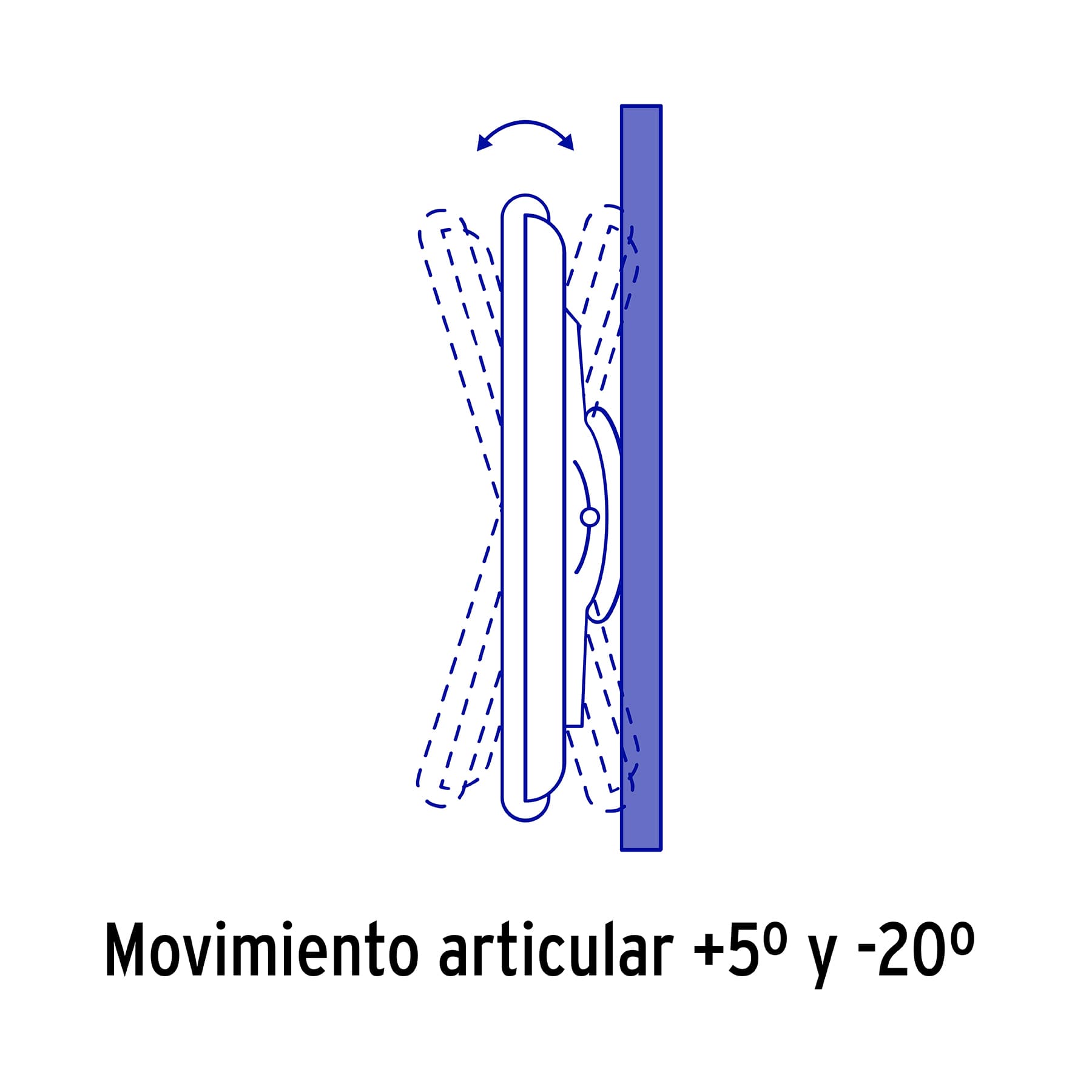 Soporte para pantallas de 32' a 70' con movimiento angular | TVSA-70 | 48429