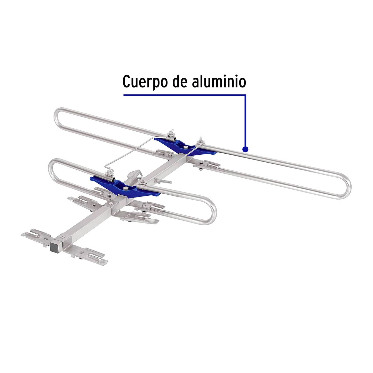 Antena aérea para TV HD, 4 elementos, Volteck | ANDO-4 | 48470