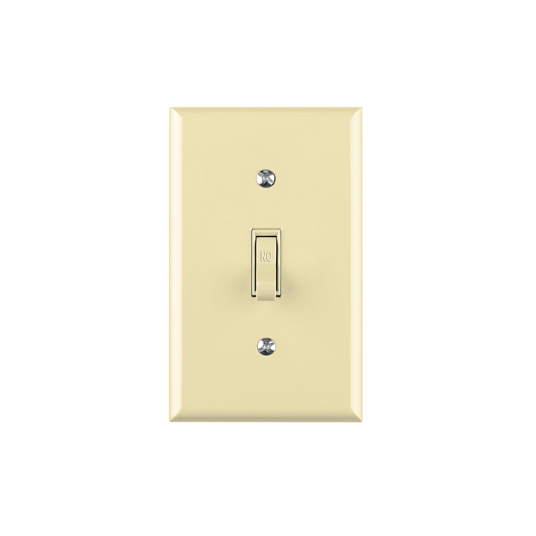 Placa armada interruptor sencillo, línea Standard, marfil | PA-APSE-S | 48491