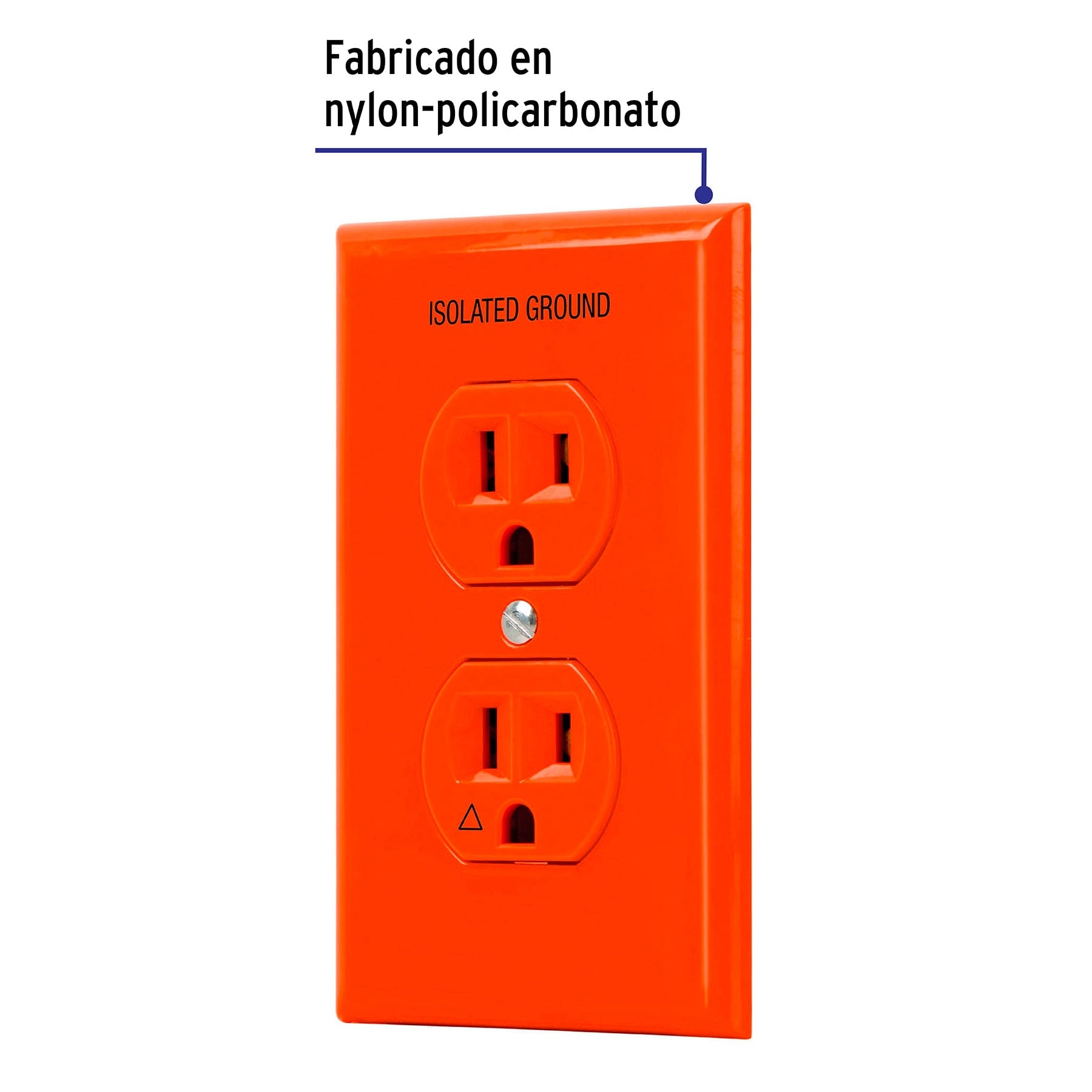 Placa armada contacto tierra aislada, línea Standard | PA-CODO-TAS | 48493