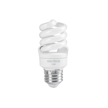 Lámpara espiral mini T2 9 W luz de día en blíster, Volteck | F-9EM | 48500