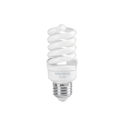 Lámpara espiral mini T2 13 W luz de día en blíster, Volteck | F-13EM | 48504