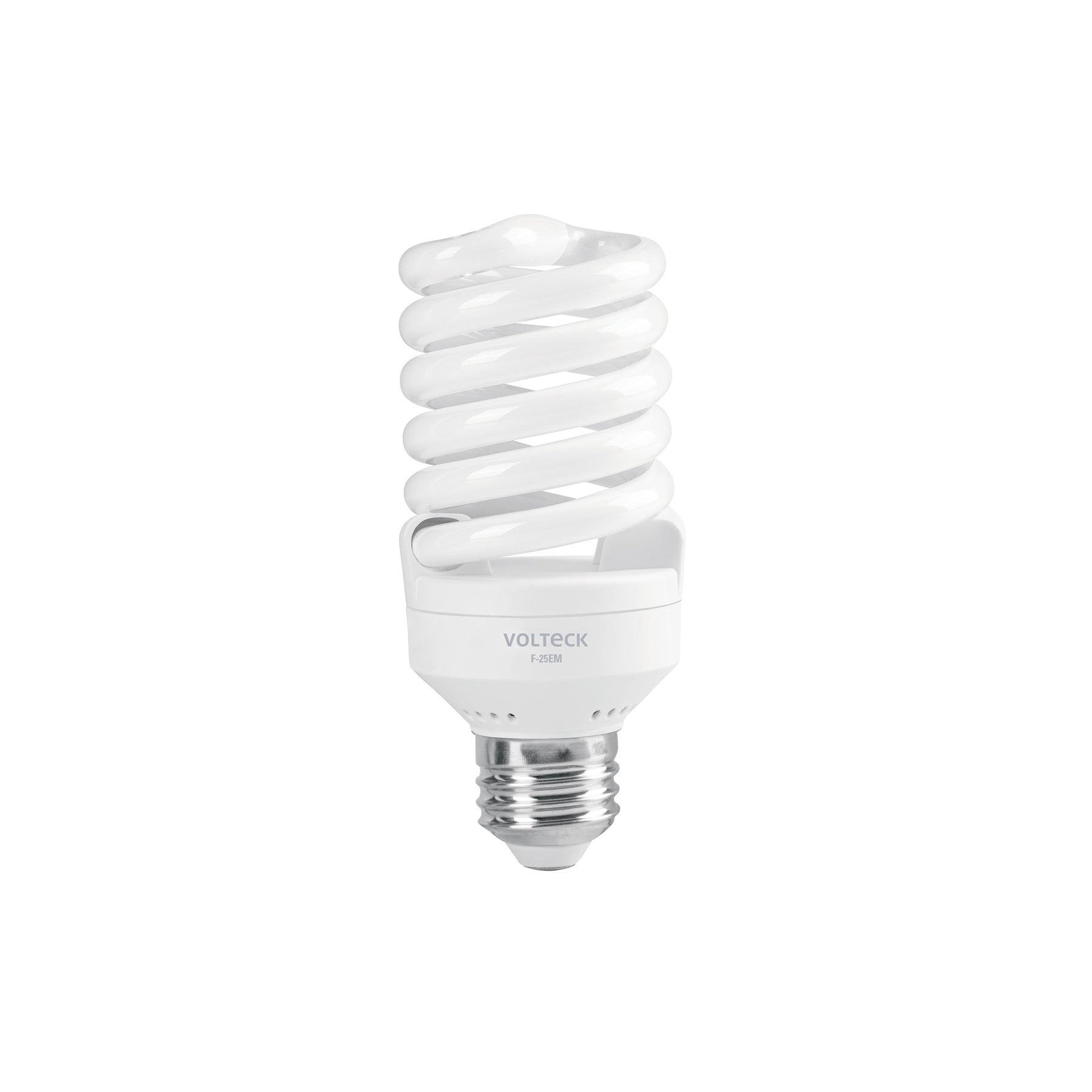 Lámpara espiral mini T2 25 W luz de día en blíster, Volteck | F-25EM | 48506