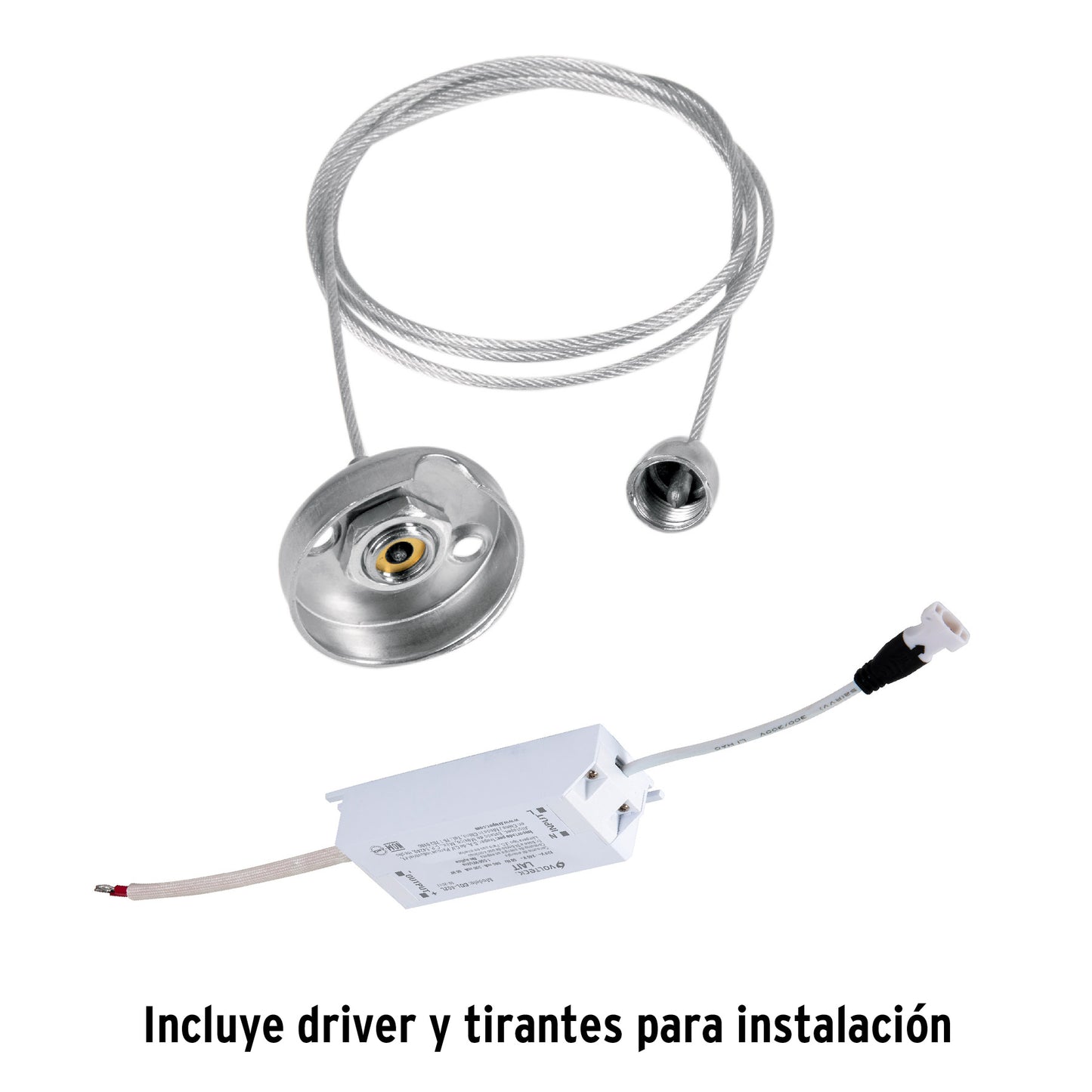 Panel delgado colgante de LED 45 W 60 x 60 cm luz de día | COL-400L | 48549