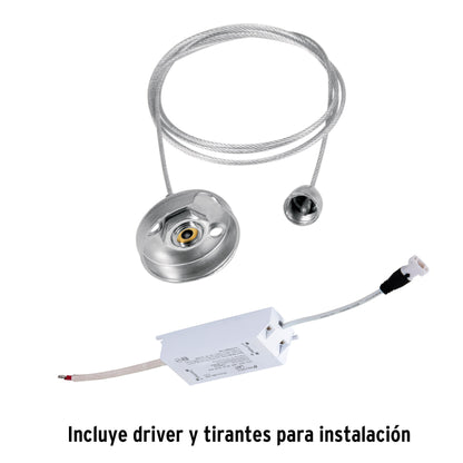 Panel delgado colgante de LED 65 W 60 x 120 cm luz de día | COL-402L | 48551