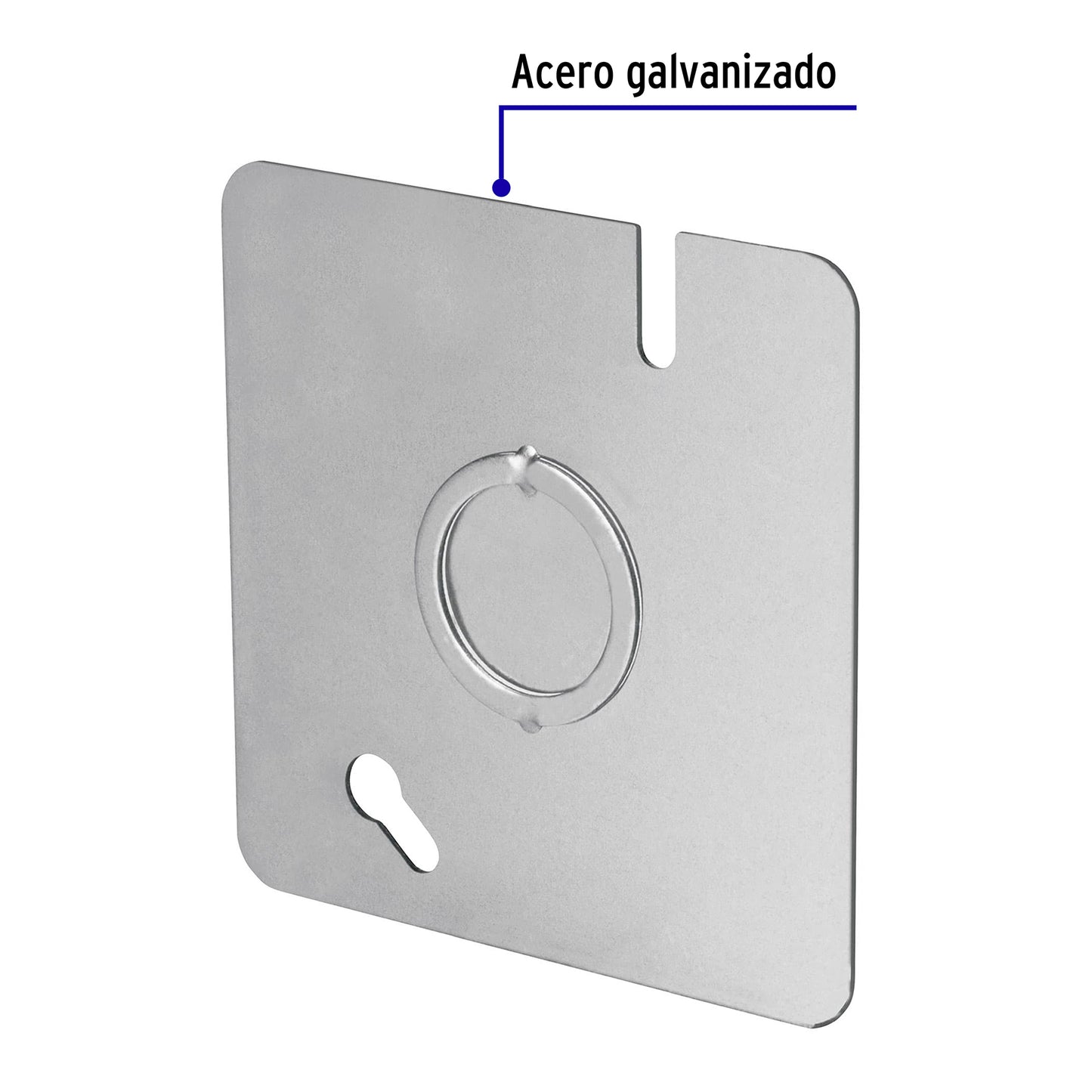 Tapa de 3' x 3' para caja cuadrada reforzada, Volteck | TACH-3x3C | 49072