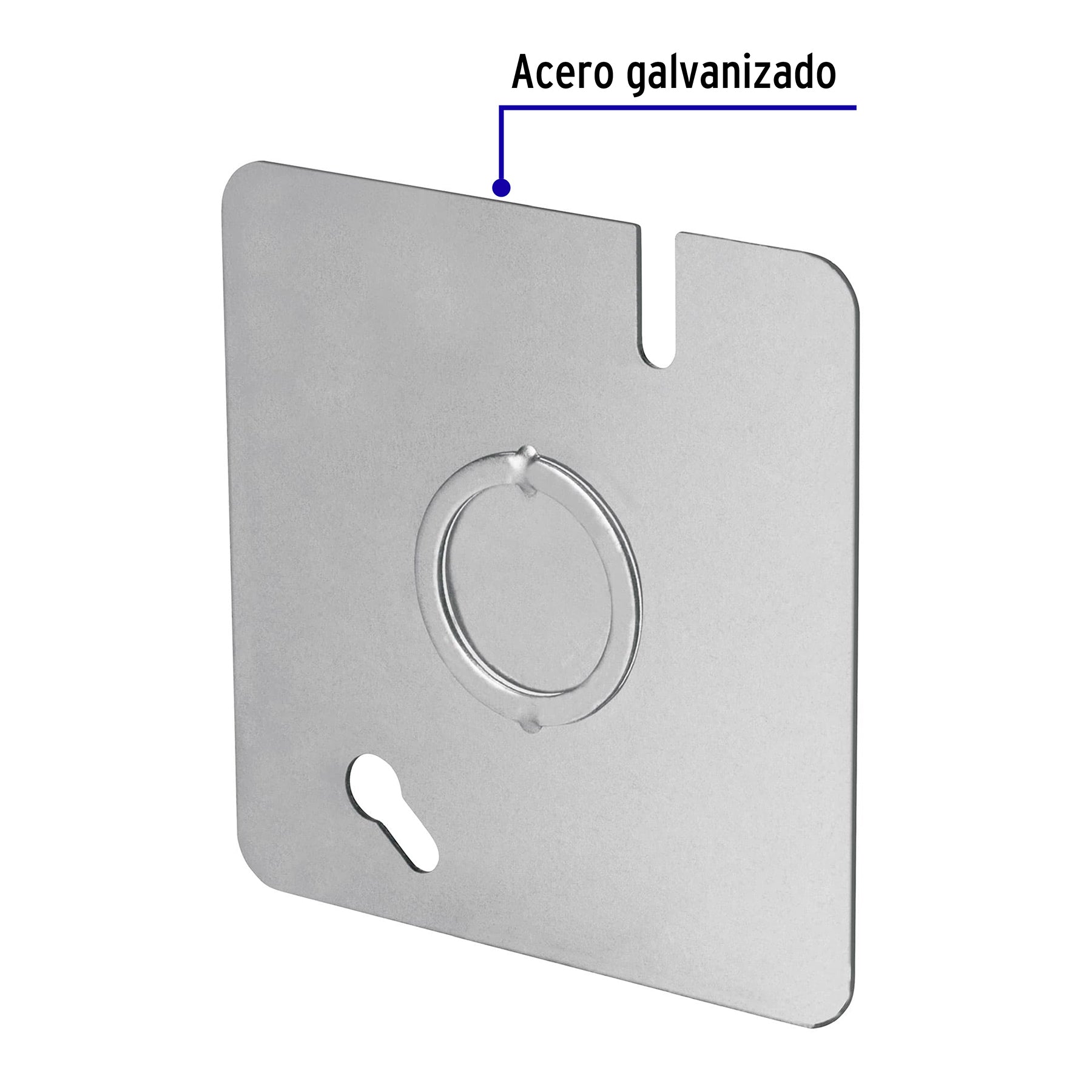 Tapa de 3' x 3' para caja cuadrada reforzada, Volteck | TACH-3x3C | 49072