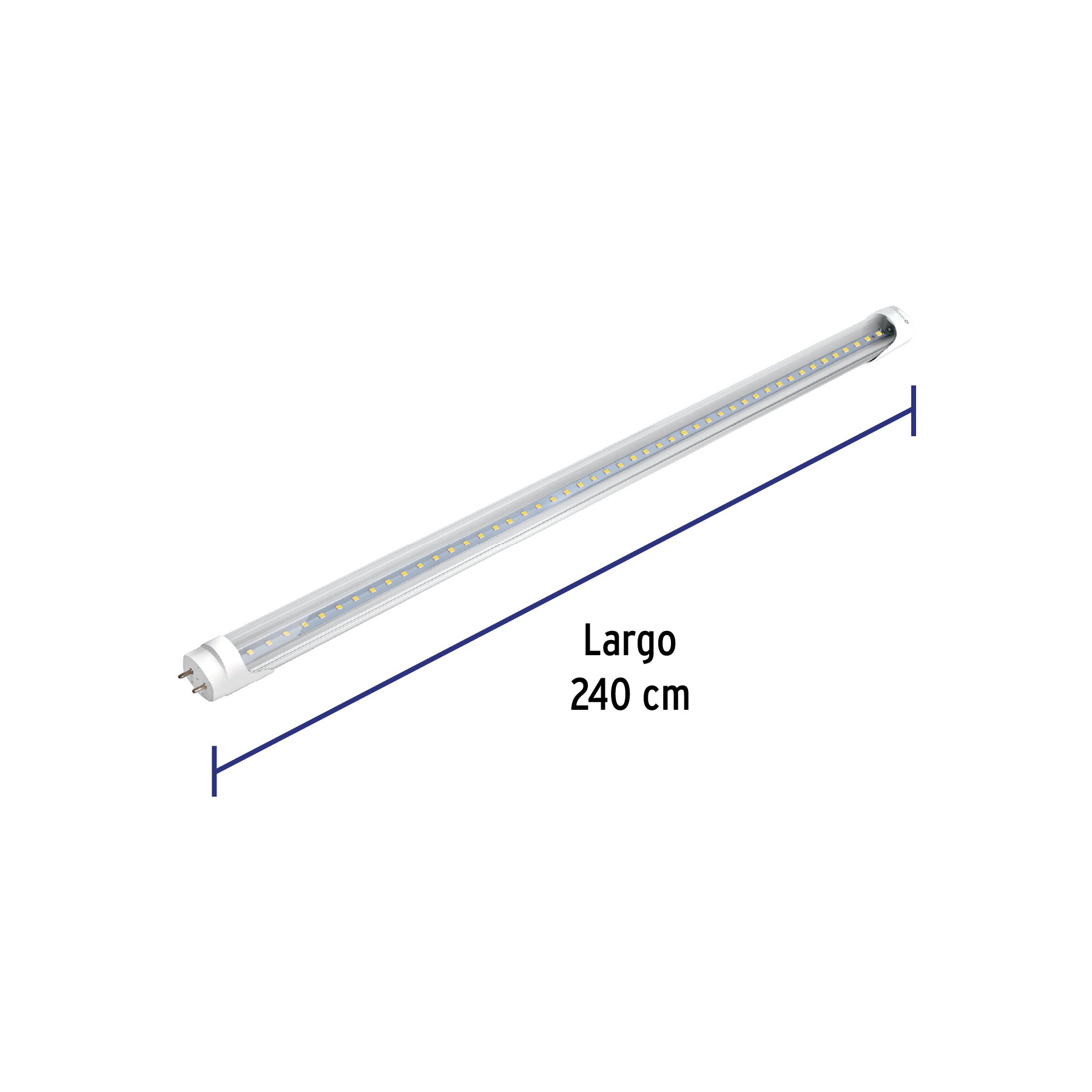 Tubo de LED T8 36 W base G13 pantalla policarbonato, Volteck | LED-T836 | 49310