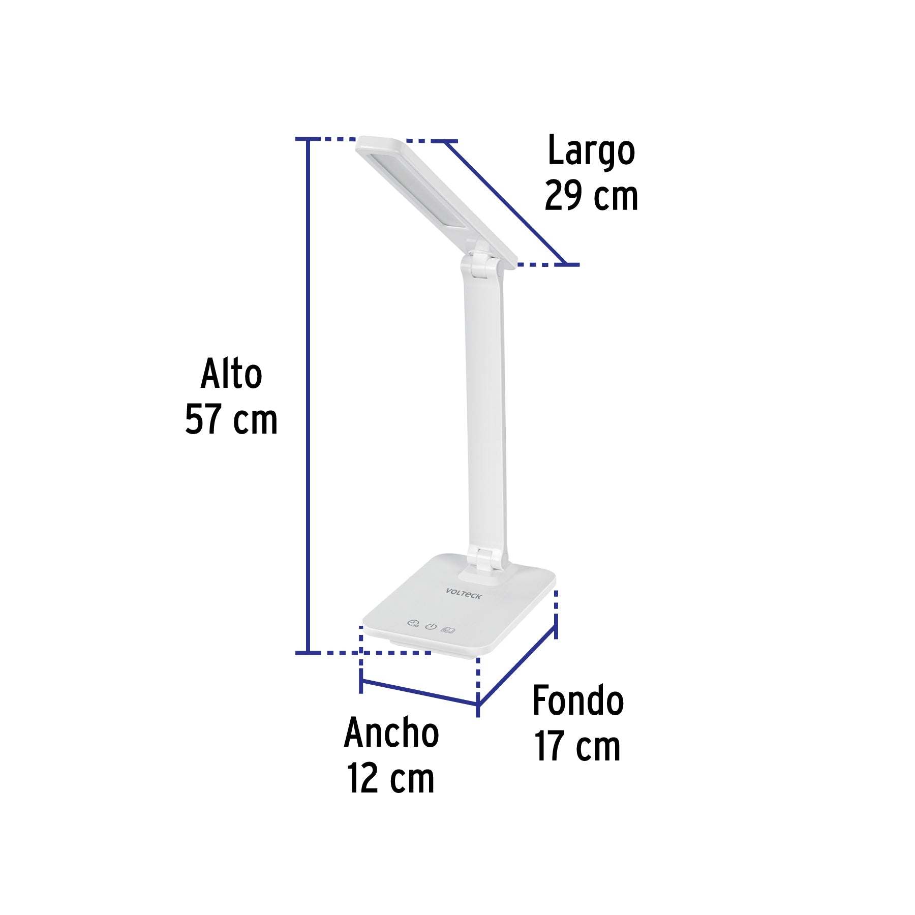 Lámpara de LED 8W 5 niveles de iluminación para escritorio | LES-300L | 49323