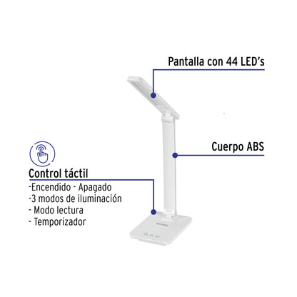 Lámpara de LED 8W 5 niveles de iluminación para escritorio | LES-300L | 49323