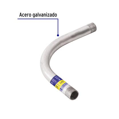 Codo Conduit 90° 1/2' pared gruesa (1.8 mm), et. amarilla | CODCO-1/2A | 49372