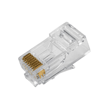 Plug RJ45 CAT6, Bolsa con 20 piezas, VOLTECK | CBR-6P | 49469
